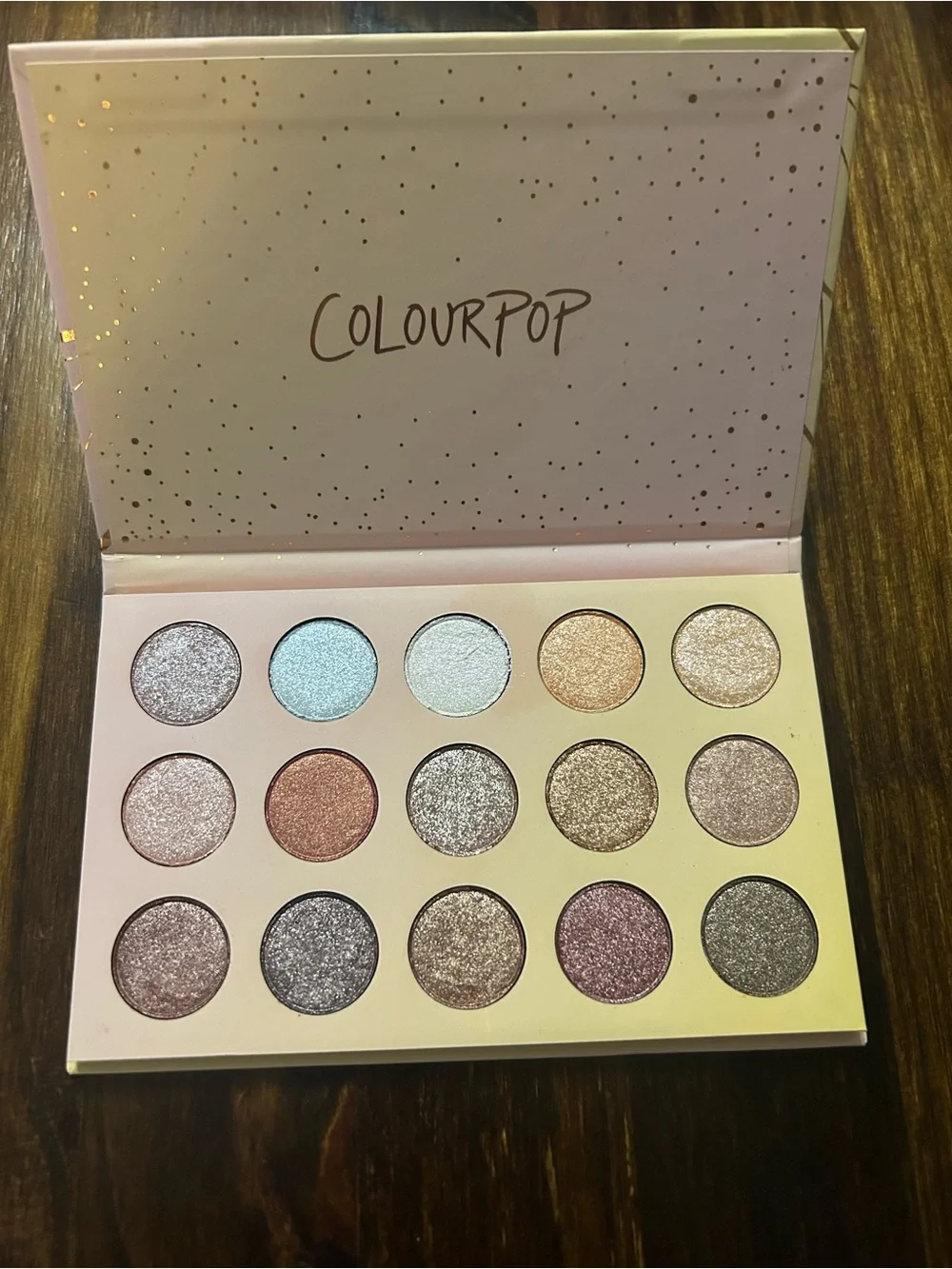 ColourPop Golden State of Mind Eyeshadow Palette - Pink and Gold